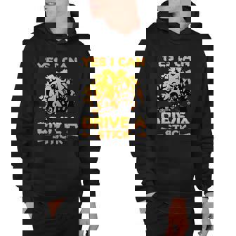 Yes I Can Drive A Stick Halloween Quote V4 Hoodie - Thegiftio