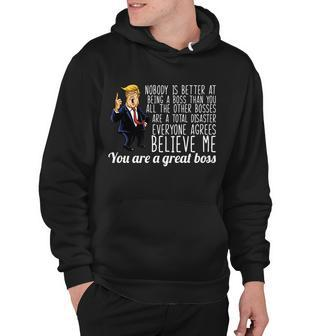 Your A Great Boss Donald Trump Tshirt Hoodie - Monsterry