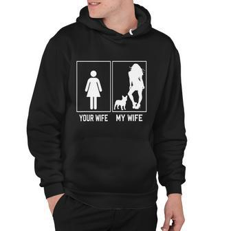 Your Wife My Wife French Bulldog Funny Frenchie For Husband Hoodie - Monsterry AU