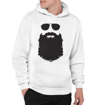 Aviator Glasses And Beard Hoodie | Seseable UK