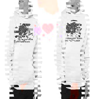 Faith Love Freedom 4Th Of July American Flag Heart Hoodie - Seseable