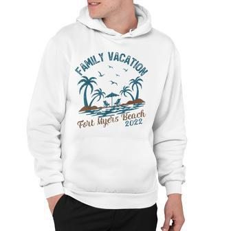 Family Vacation 2022 Palm Tree Florida Fort Myers Beach Hoodie | Seseable CA