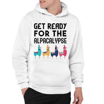 Get Ready For The Alpacalypse V2 Hoodie - Seseable