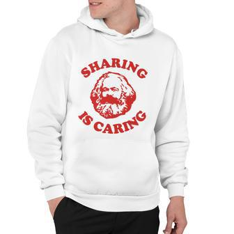 Karl Marx Quote Sharing Is Caring Tshirt Hoodie - Monsterry CA