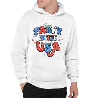 Party In The Usa 4Th Of July Usa Patriotic America Hoodie - Seseable