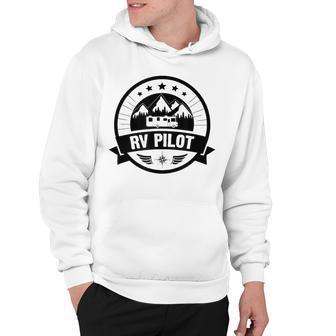 Rv Pilot Funny Motorhome Rv Travel For Men Women Hoodie - Thegiftio