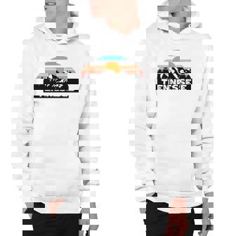 Tennessee Retro Vintage Sunset Mountain Tennessee Lovers Hoodie | Mazezy