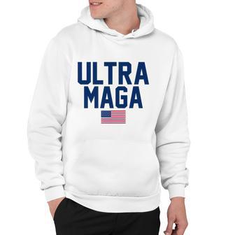 Ultra Maga Shirt Maga King Funny Anti Biden American Flag Pro Trump Trendy Tshirt Hoodie - Monsterry AU