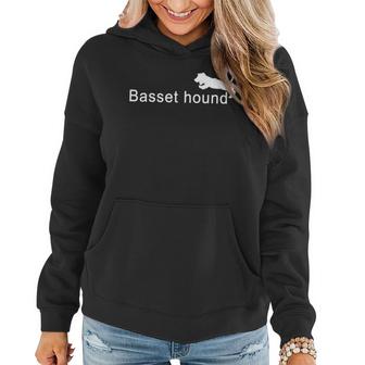 Basset Hound Dog Women Hoodie