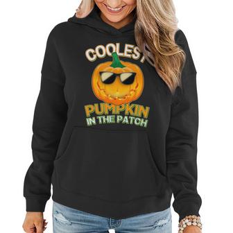 Coolest Pumpkin In The Patch Graphic Design Printed Casual Daily Basic Women Hoodie