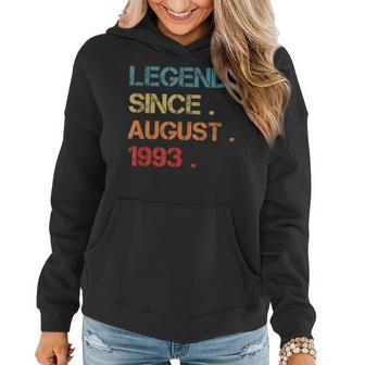 29 Years Old Gifts Awesome Since August 1993 29Th Birthday Women Hoodie - Thegiftio UK