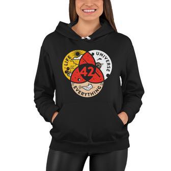 42 The Answer To Life The Universe And Everything Women Hoodie - Monsterry UK