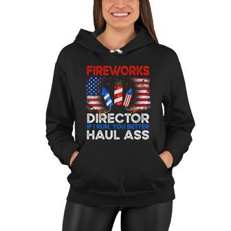 4Th Of July Men Fireworks Director If I Run You Run Funny Women Hoodie - Monsterry
