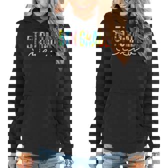 5Th Grade Crew Tie Dye Appreciation Day Hello Back To School Women Hoodie - Thegiftio