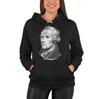 Alexander Hamilton Big Face Portrait A Ham Tshirt Women Hoodie - Monsterry UK