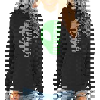 Alien Head Element 115 Ununpentium Area 51 Uup Ufo Graphic Design Printed Casual Daily Basic Women Hoodie - Thegiftio