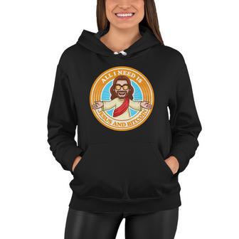 All You Need Is Jesus And Bitcoin Women Hoodie - Monsterry CA