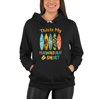 Aloha Hawaii Beach Pineapple Funny Christmas In July Women Hoodie - Monsterry UK