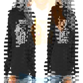 Anime Lover Iced Coffee Kawaii Women Hoodie - Thegiftio