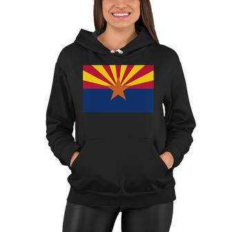 Arizona Flag V2 Women Hoodie - Monsterry CA