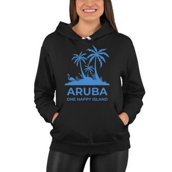 Aruba One Happy Island V2 Women Hoodie | Mazezy