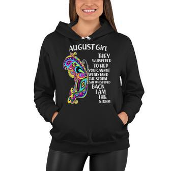 August Girl Paisley Butterfly Women Hoodie - Monsterry AU