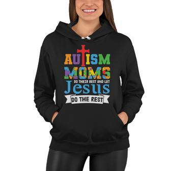 Autism Mom Gift For Autism Awareness Autism Puzzle Tshirt Women Hoodie - Monsterry