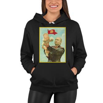 Baby Trump Putin Tshirt Women Hoodie - Monsterry UK