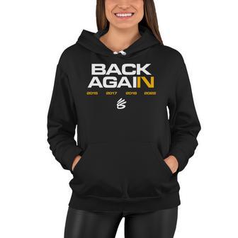 Back Again Warriors Champion Iv Women Hoodie - Monsterry DE