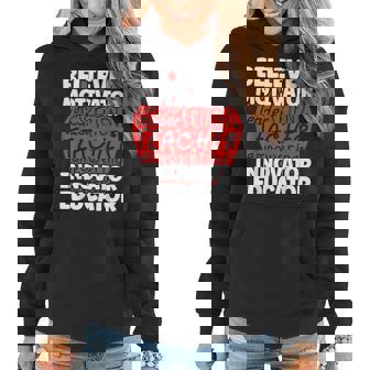 Back To School Believer Motivator Innovator Educator Teacher Women Hoodie - Thegiftio