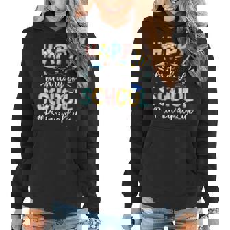 Back To School Happy First Day Of School Principal Life Women Hoodie - Thegiftio