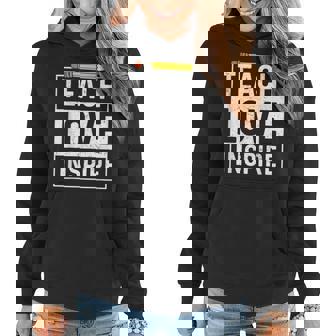 Back To School Teach Love Inspire Teaching Kindness Teacher Women Hoodie - Thegiftio UK