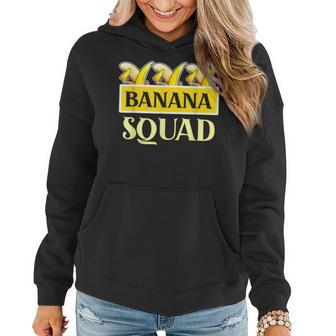 Banana Squad That’S Bananas Halloween Funny Women Hoodie Graphic Print Hooded Sweatshirt - Thegiftio UK