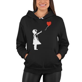 Banksy Style Women Hoodie - Monsterry AU