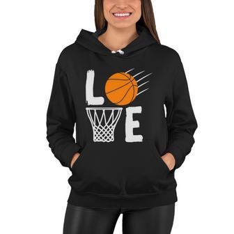 Basketball Love Basketball Lover Basketball Fan Basketball Player Women Hoodie - Thegiftio UK