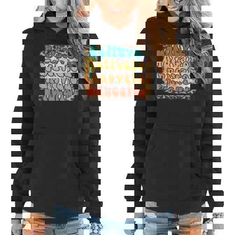 Believer Motivator Innovator Educator Teacher Leopard Tiedye Women Hoodie - Thegiftio