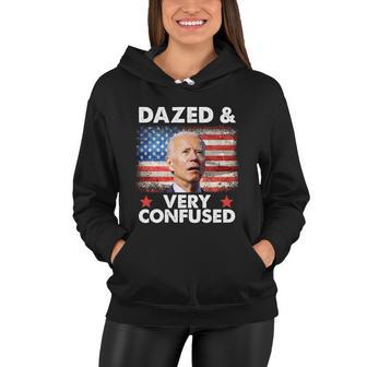 Biden Dazed And Very Confused Funny Vintage Tshirt Women Hoodie - Monsterry AU