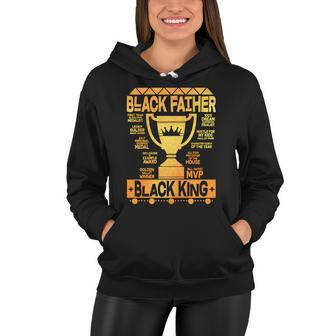 Black Father Black King Tshirt Women Hoodie - Monsterry