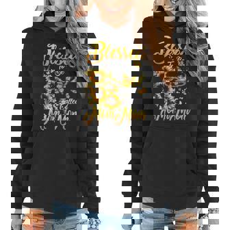 Blessed To Be Called Mommom Sunflower Lovers Mothers Day Women Hoodie - Thegiftio