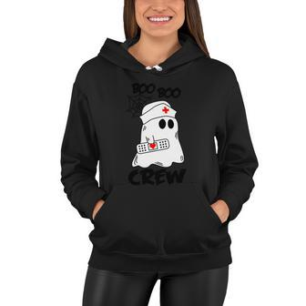 Boo Boo Crew Halloween Quote V4 Women Hoodie - Monsterry AU