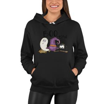 Boo Tiful Funny Halloween Quote V3 Women Hoodie - Monsterry UK