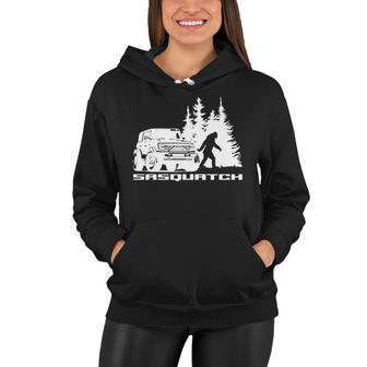 Bronco Sasquatch Truck Women Hoodie - Monsterry DE