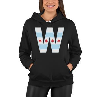 Chicago City Flag W Women Hoodie - Monsterry