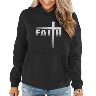 Christian Faith Cross Christian Faith Cross Women Hoodie - Thegiftio UK