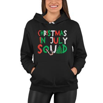 Christmas In July Squad Funny Summer Xmas Women Hoodie - Monsterry