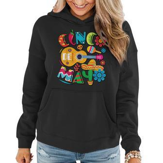 Cinco De Mayo Mexican Fiesta 5 De Mayo V2 Women Hoodie Graphic Print Hooded Sweatshirt - Thegiftio UK