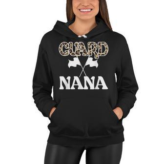 Color Guard Nana Proud Color Guard Nana Grandma Women Hoodie - Thegiftio UK