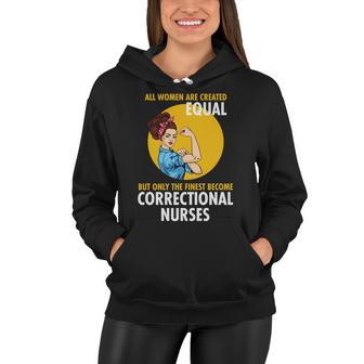 Correctional Nurse Tshirt Women Hoodie - Monsterry
