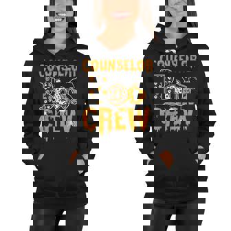 Counselor Teacher Boo Crew Halloween Counselor Teacher Women Hoodie | Seseable CA