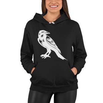 Crow Funny Halloween Quote Women Hoodie - Monsterry AU